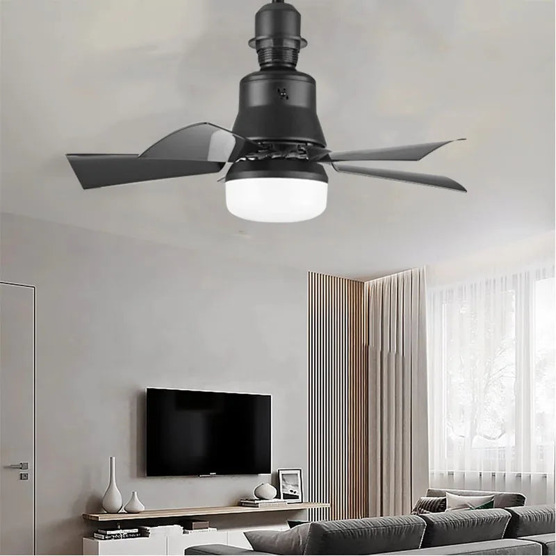 Ceiling Fan With LED Light With Remote Control - Dimmable