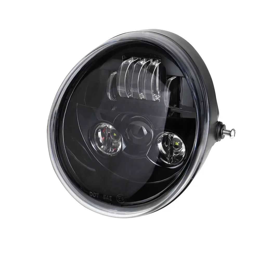 Motorcycle Headlight HI/Low Beam Front LED Light for V Rod VRSCF VRSC VRSCR 2002-2017 by InterCyprus Trading Ltd