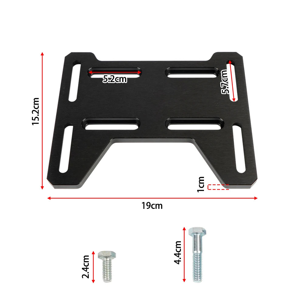 Motor Engine Mount Adapter Bracket Plate for Mini Bike Go Kart Coleman 100 Doodlebug DB30 Small 4 Stroke Engines Predator 212cc by InterCyprus Trading Ltd