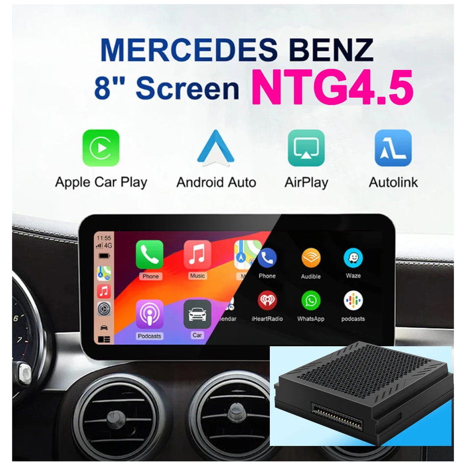 Adaptor Wireless CarPlay Mercedes Benz NTG4.5 cu Android Auto