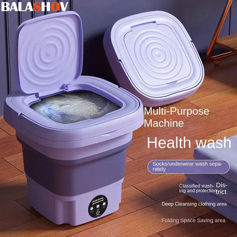 Balashov Portable Folding Washing Bucket For Travel Laundry