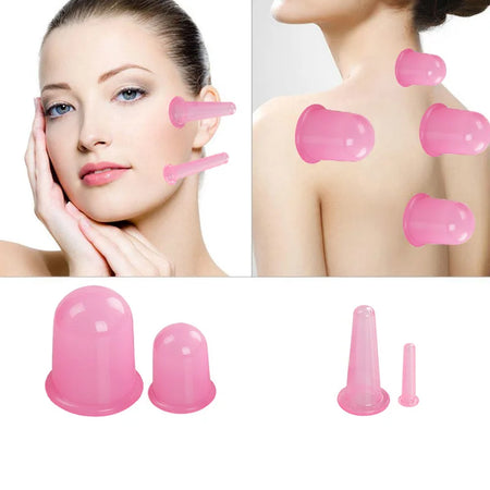 Silicone Anti Cellulite Cups &ndash; Manual Suction Therapy