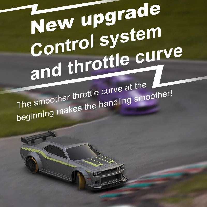 1:76 C75 Mini RC Drift Car RTR 2.4G &ndash; Simulated Headlights