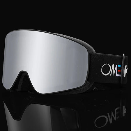 OMEKOL Double Layers Anti Fog Ski Goggles &ndash; Anti Fog Shield