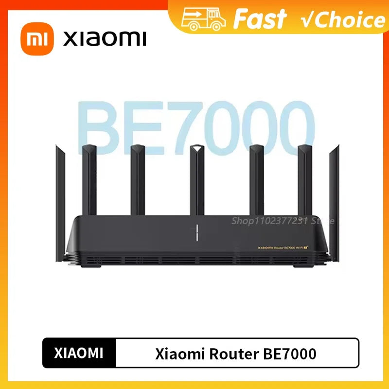 Xiaomi Mijia Router BE7000 - Ultra Fast Tri Band WiFi Mesh