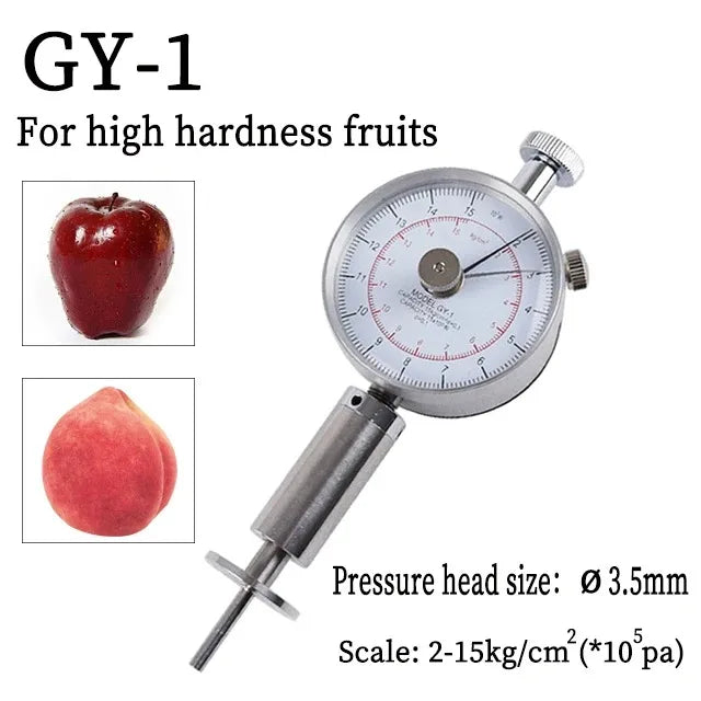 Portable Pointer Fruit Hardness Tester GY-3 &ndash; Smart Readout GY-1