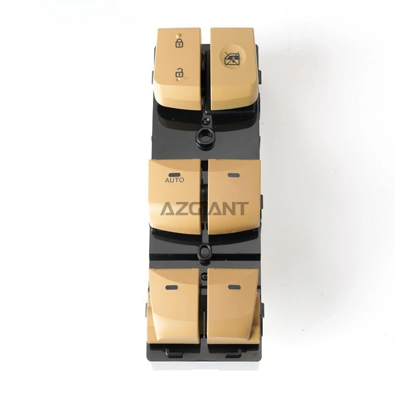 Stikalo za upravljanje električnih oken spredaj levo za Hyundai Elantra, združljivo z več modeli, trajna plastika