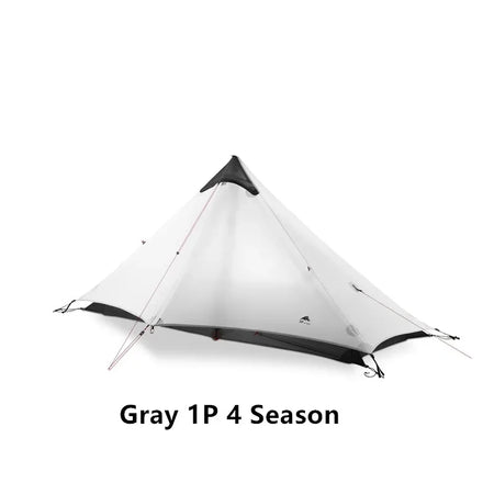 FLAME'S CREED Ultralight 1-Person 3-Season Camping Tent Gray 1P 4 Season
