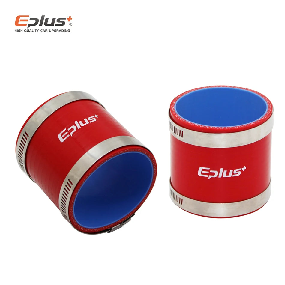 Siliconen Slang Rechte Verbinder voor Auto Intercooler Turbo, 76mm, Rood