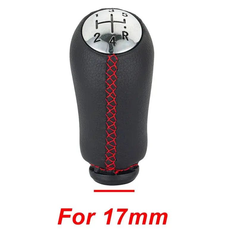 Leather Gear Shift Knob for Renault Clio Megane Scenic Mk2 Mk3 by InterCyprus Trading Ltd