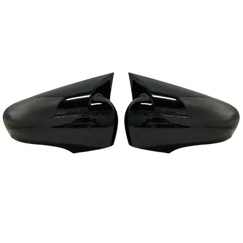 Renault Clio 4 Side Mirror Cover Pair With Tape 2012 2019 Bright black