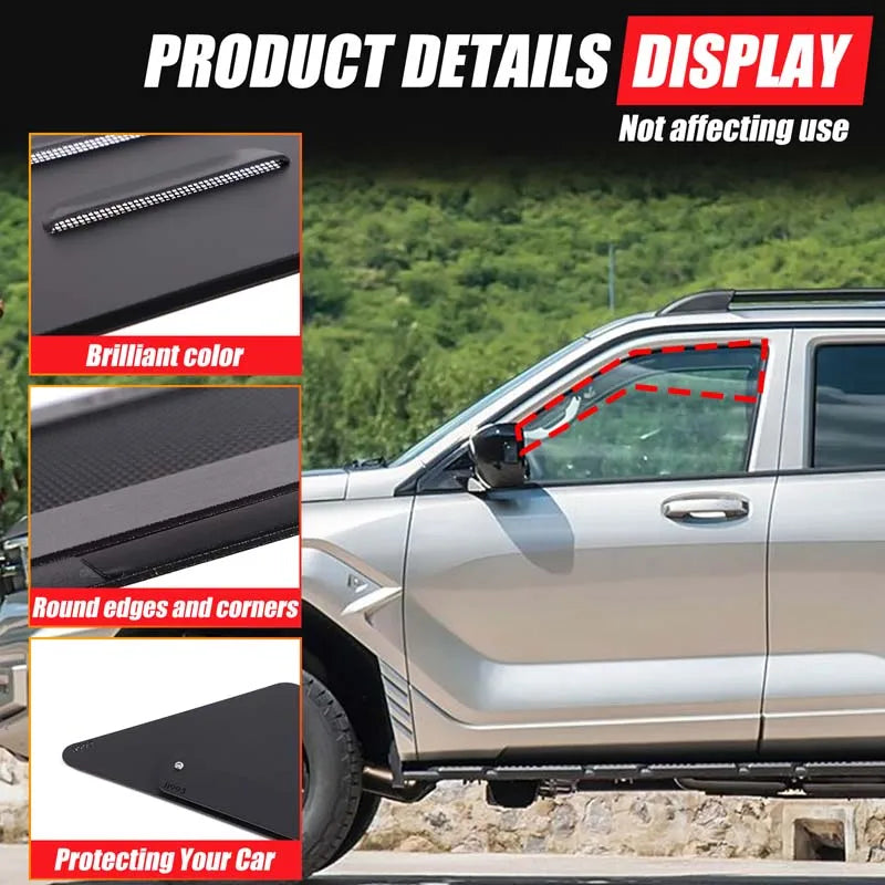 Μαύρα Πτερύγια Αερισμού από Κράμα Αλουμινίου για Great Wall Tank 400