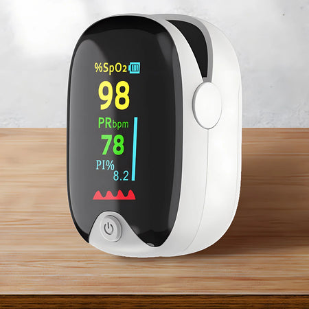ALIWUZN Finger Clip Pulse Oximeter &ndash; TFT OLED Display