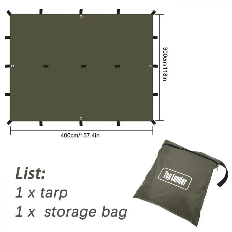 OEIN Waterproof Sunshade Canopy &ndash; Lightweight UV Protection
