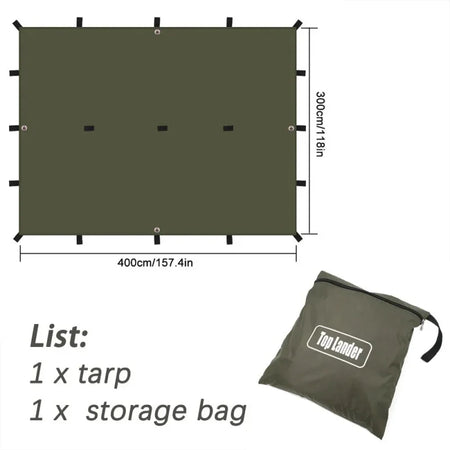 OEIN Waterproof Sunshade Canopy &ndash; Lightweight UV Protection