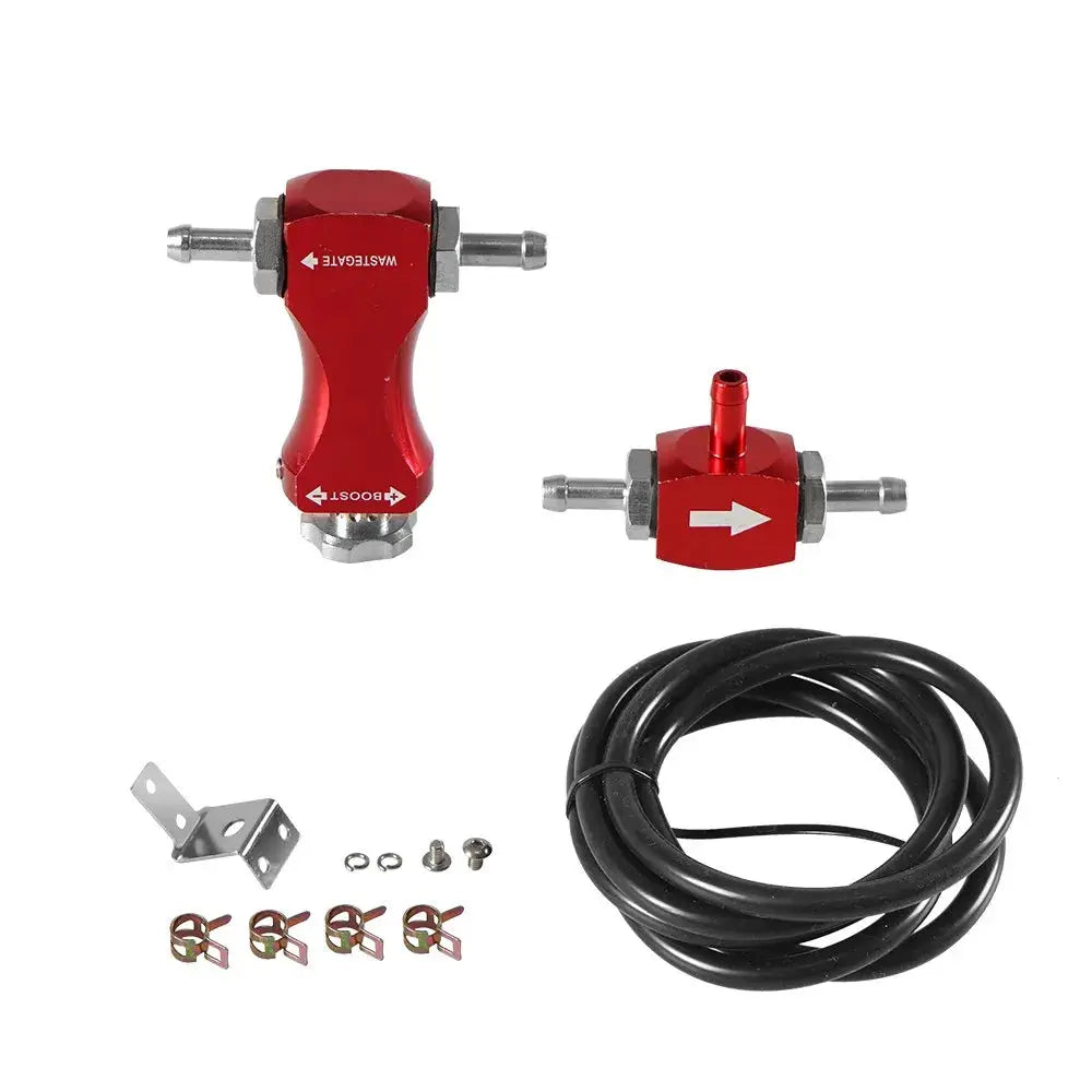 Universal Manual Turbo Boost Controller Bleed Valve Pressurize Regulating Kit Car Modified Turbocharged Regulator Aluminum by InterCyprus Trading Ltd