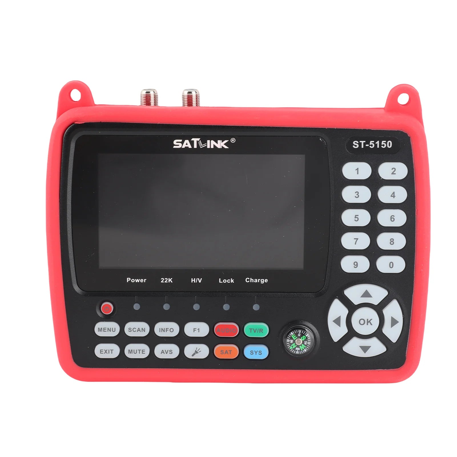 ST-5150 DVB-S2/T2/C COMBO HD Satellite TV Signal Finder Digital Handheld Signal Meter Satellite Finder H.265 HEVC MPEG-4 4.3 Inc
