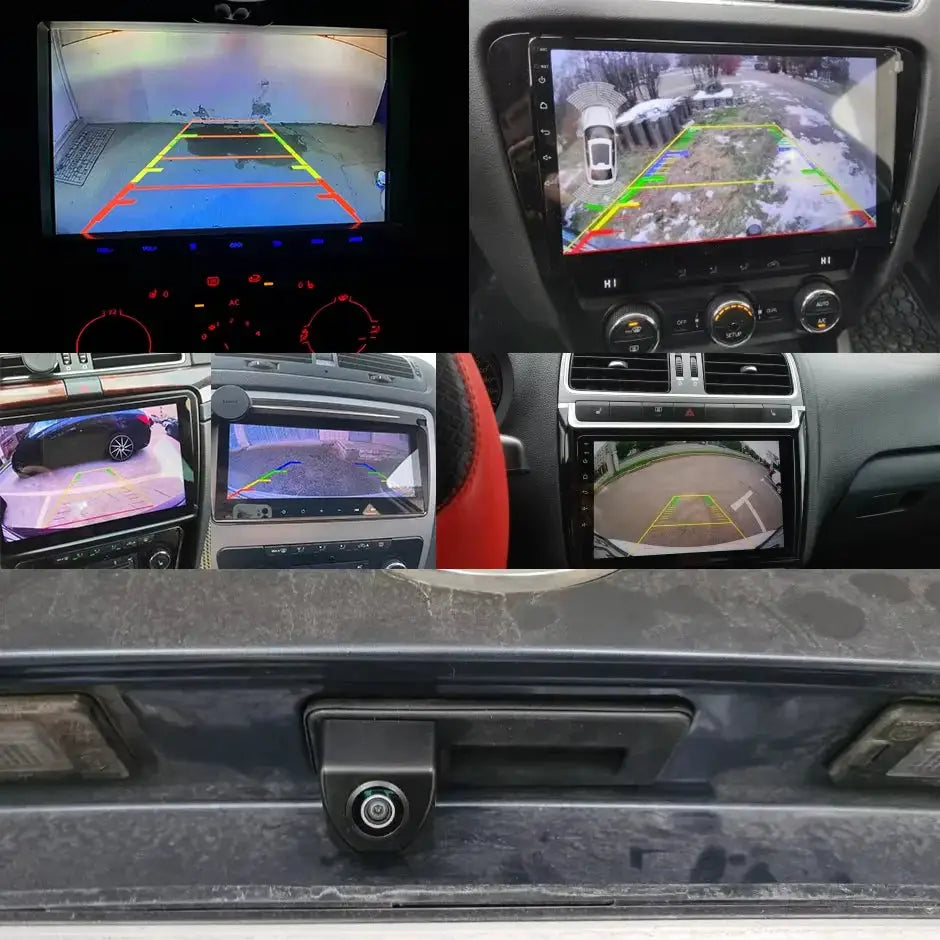 1080P Wide Angle Rear View Camera for VW Skoda Audi Octavia A5 A7 by InterCyprus Trading Ltd