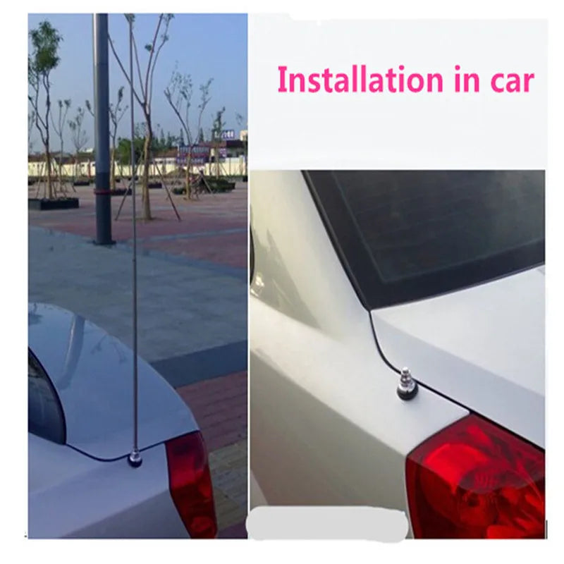BF-686 Car Antenna &ndash; Automatic Telescopic Design for Clarity