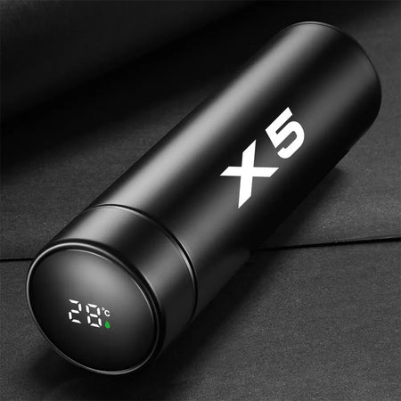 Car Insulated Cup Smart Thermos Bottle - LED Temp Display