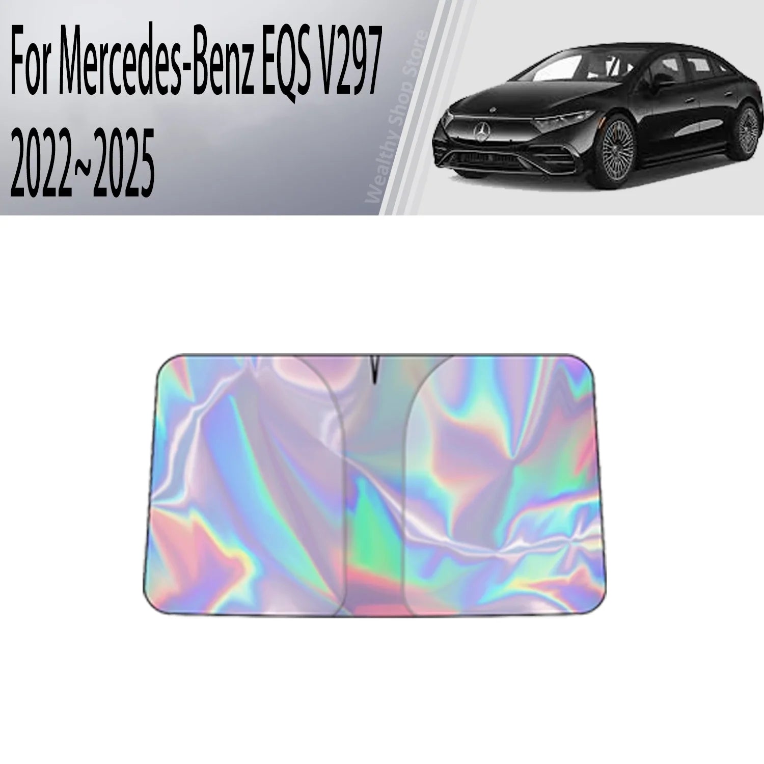 Mercedes-Benz EQ Series Car Sun Visor - Front Windshield Heat Insulation Shade For EQS