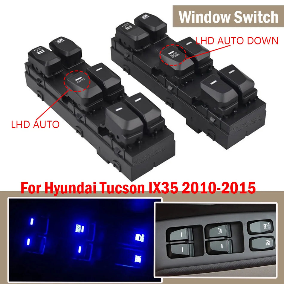 Power Window Switch for Hyundai IX35 Tucson 2010-2015 93571-2S000