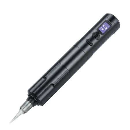 K6003 Tattoo Pen &ndash; Dual Mode 3.5mm Stroke Hollow Cup Motor Black