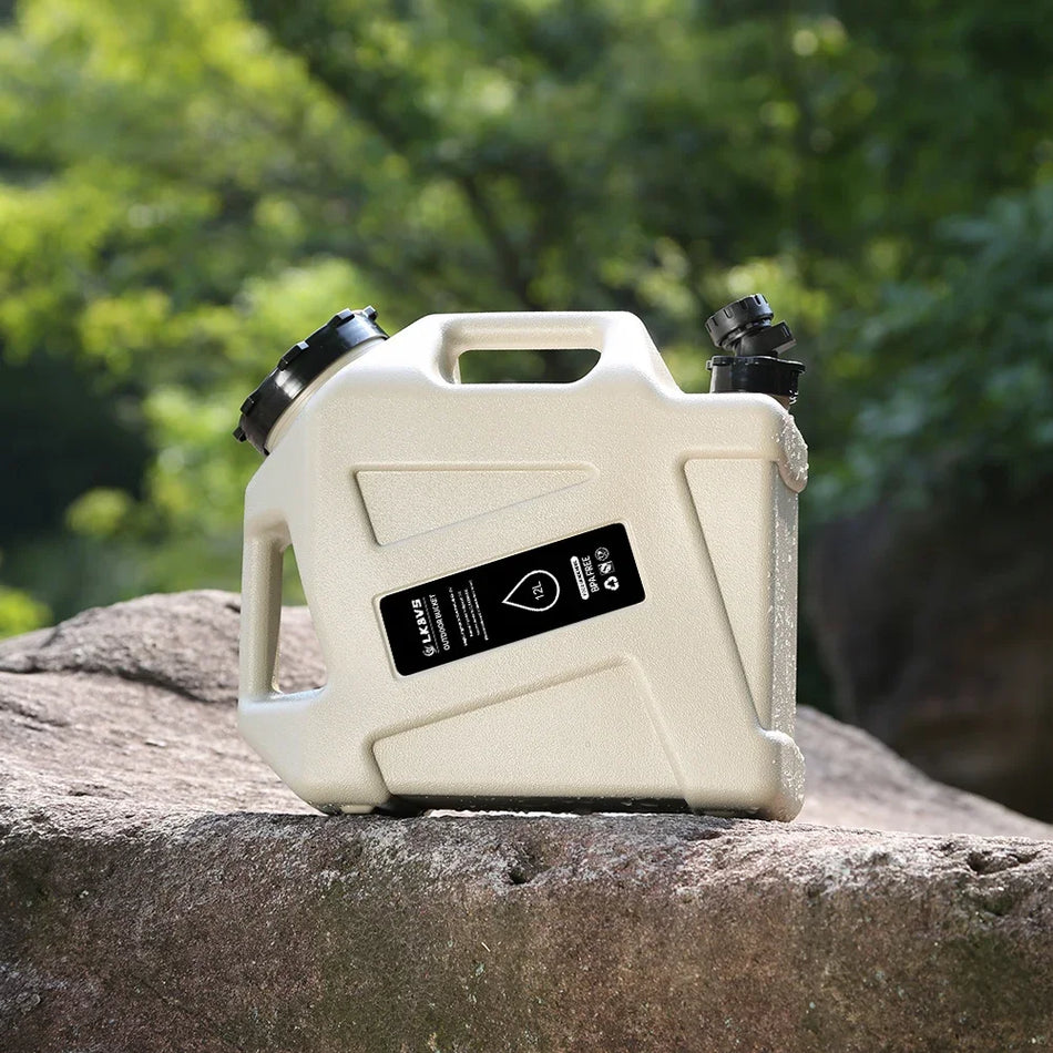 12L Vodotěsný vodní kbelík s dávkovačem pro kempování v autě