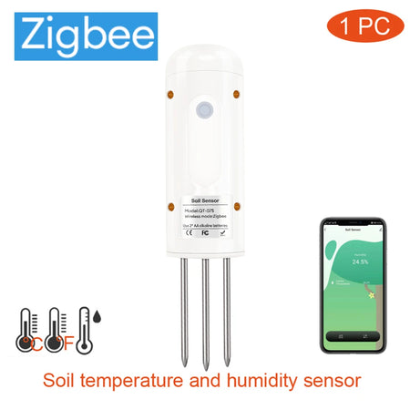 Smart Soil Sensor Zigbee &ndash; Wireless Temperature and Humidity Detection 1 pc