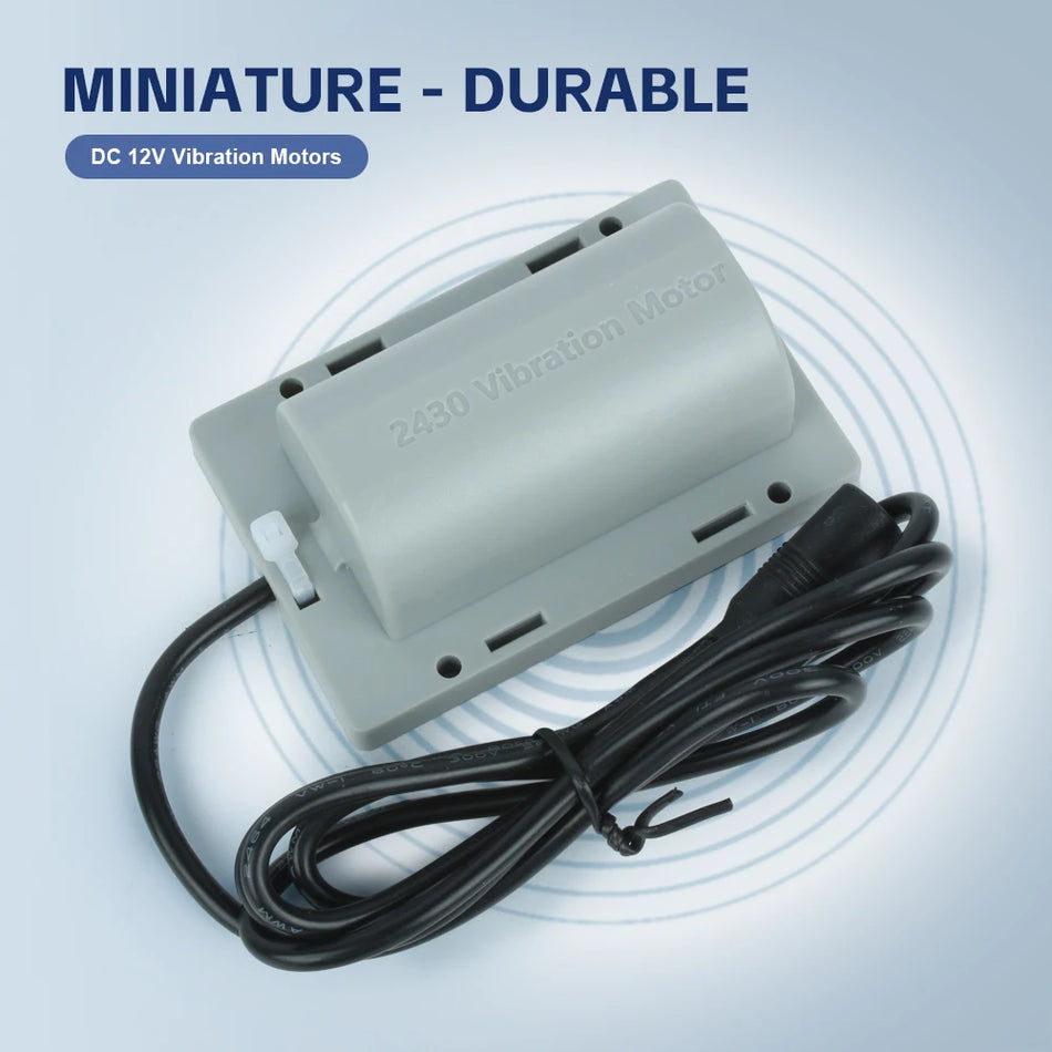 Motor Vibratório à Prova d'Água de 12V DC para Cadeira e Cinto de Massagem