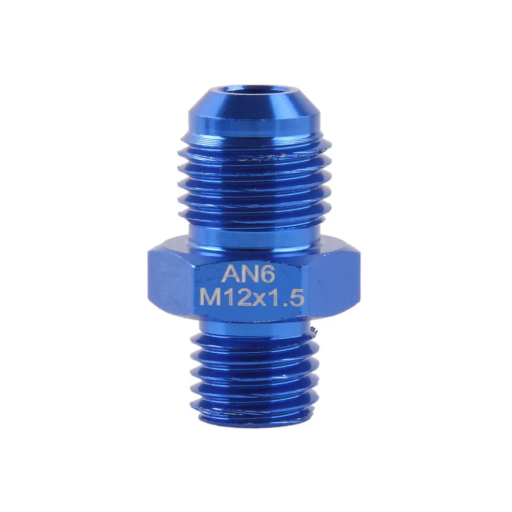 AN6 Male Thread Adapter Fits M12 M14 M16 M18 Metric Fittings by InterCyprus Trading Ltd