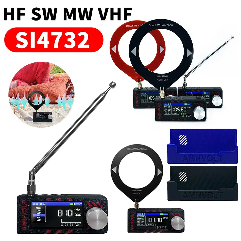 3D Εκτυπωμένη Μίνι Βάση Ραδιοφώνου Για MINI SI4732 V1 V2 V3 AM FM