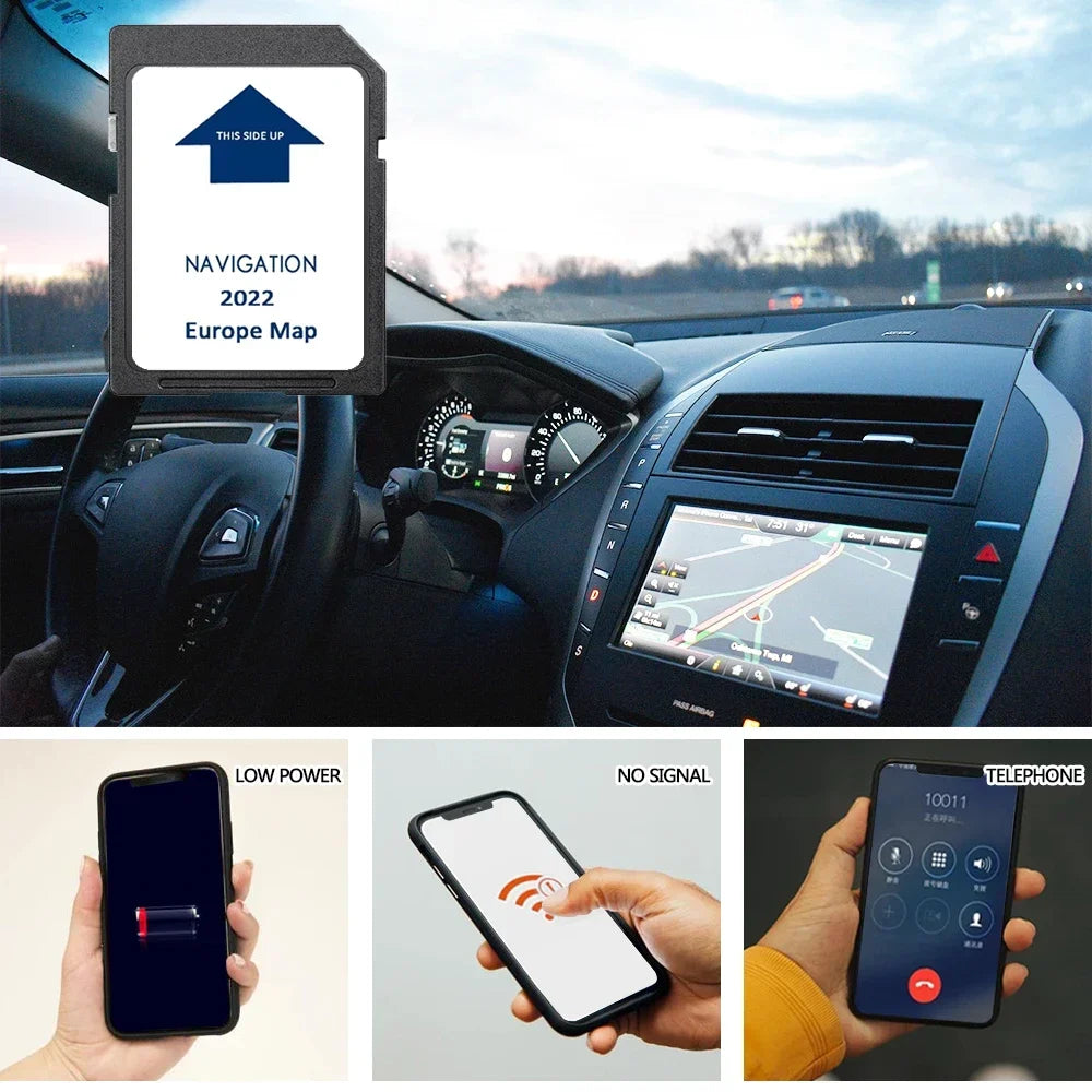 For IVECO XP Daily Cover Europe Map SD Card &ndash; HighSpeed GPS