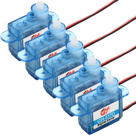 Micro 3.7g Servo GH-S37D Mini Digital Servo for Control Aeromodelling Aircraft Flight Direction RC Plane Helicopter Boat by InterCyprus Trading Ltd