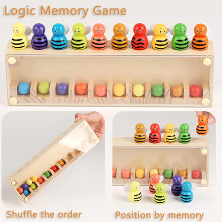 Logical Thinking Memory Board Game &ndash; Color Matching Fun