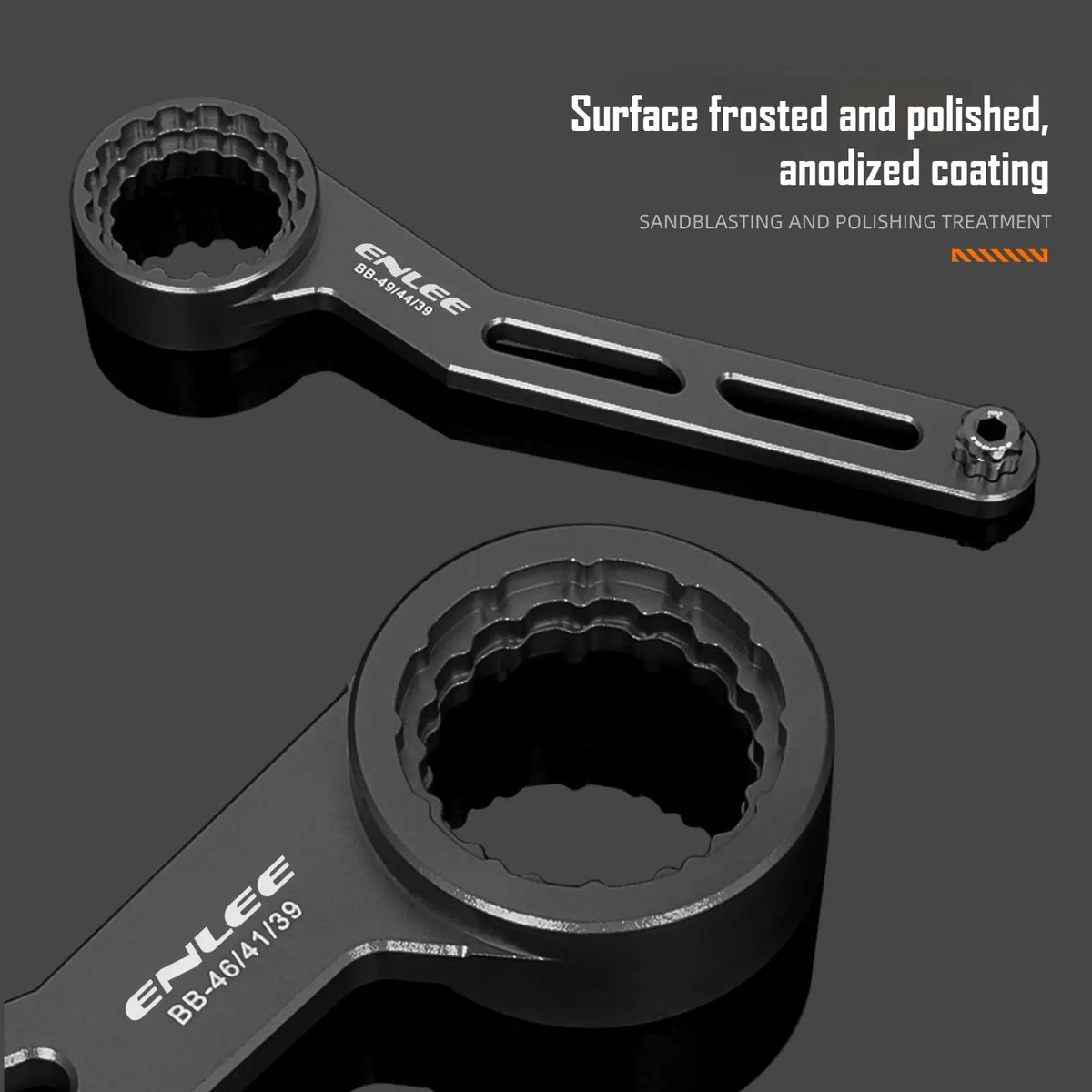 Multi Functional Center Axle Wrench ENLEE 6-in-1 BB Tool Compatible with BB39 BB41 BB44 BB46 BB49 Crank Cover Maintenance Tool by InterCyprus Trading Ltd