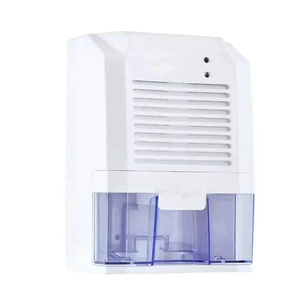 Compact Quiet Portable USB Dehumidifier 800ml Bedroom White WHITE