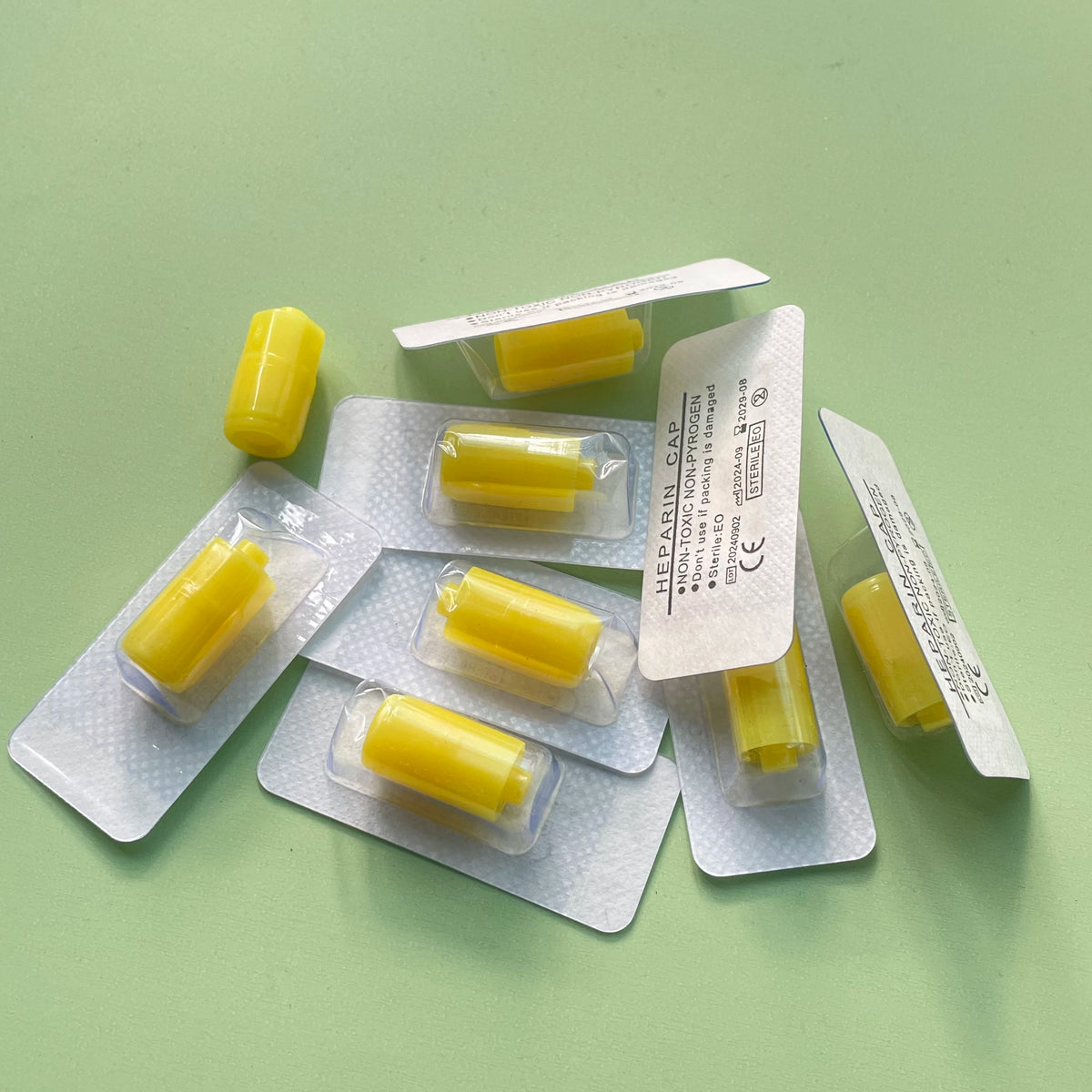 Pet Heparin Cap &ndash; Sterile Single Use For IV Catheter