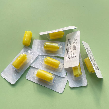 Pet Heparin Cap &ndash; Sterile Single Use For IV Catheter