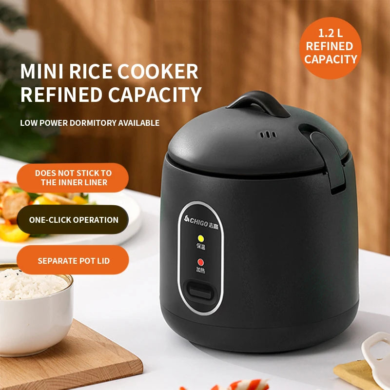 Zhigao Mini Rice Cooker - Compact &amp; Efficient