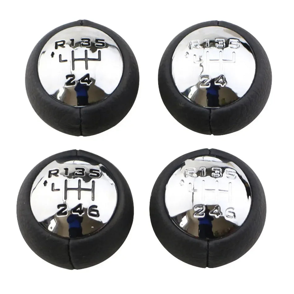 Peugeot versnellingspookknop ABS chroom voor 106, 206, 306, 406