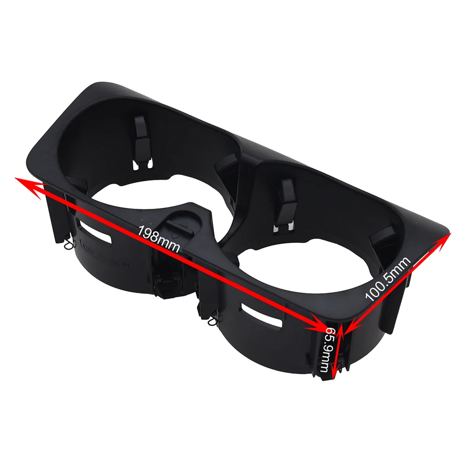 Center Console Cup Holder ABS PC for Mercedes-Benz G Class, C Class, E Class, GLC