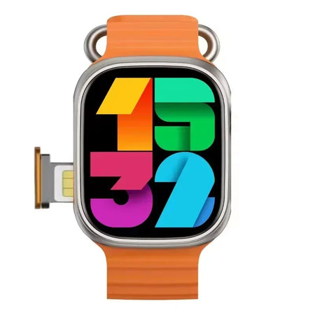 CD99 Smart Watch &ndash; GPS Map Navigation and Steps Tracker Orange / 16GB 256GB