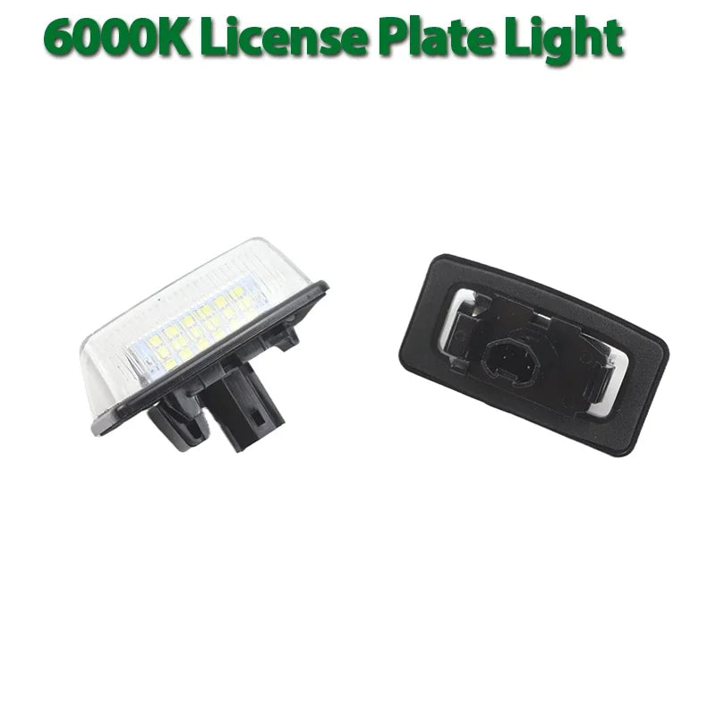 Galinis LED numerio apšvietimas 6000K Toyota Alphard Wish Noah Voxy Estima Corolla
