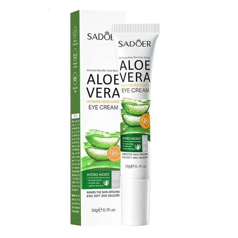 SAODER Aloe Vera Eye Cream for Dark Circles, Puffiness &amp; Moisturising Default Title
