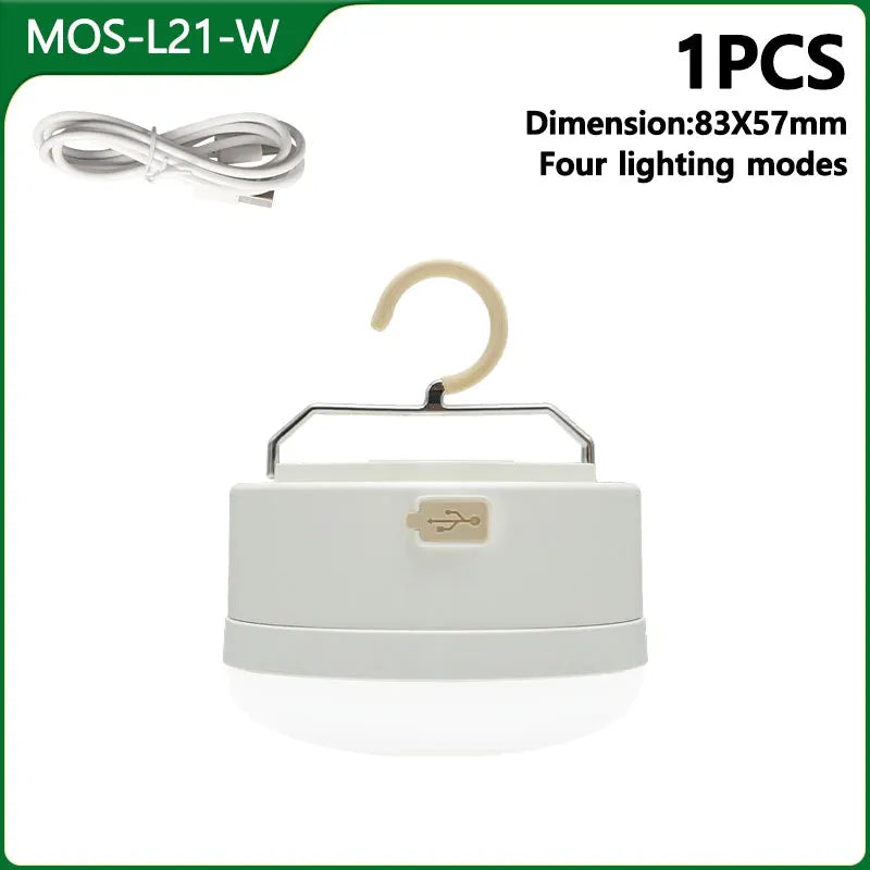 MOSLIGHTING LED Camping Light MiNi &ndash; USB Rechargeable MOS-L21-W