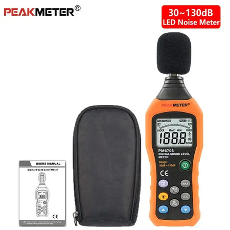 PeakMeter PM6708 Digital Sound Level Meter 30 130 dB PM6708 Pro / CHINA
