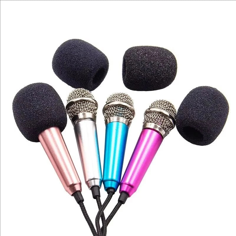 Portable Mini Microphone for Smartphones and PCs