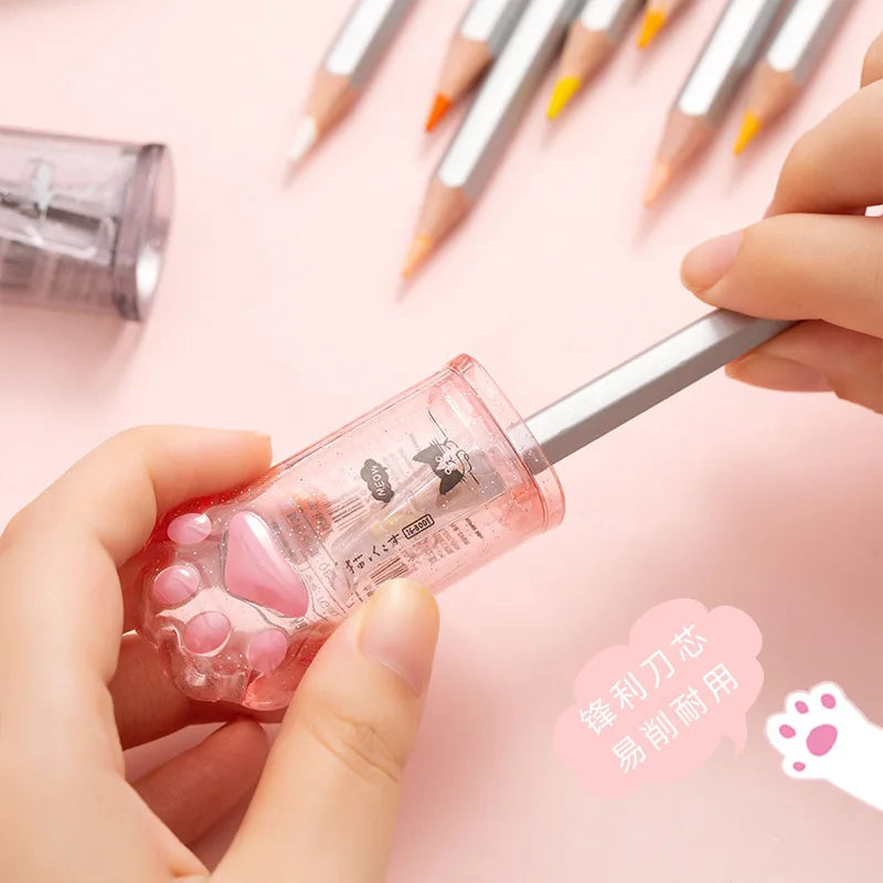 Creative Cat Paw Kawaii Pencil Sharpener