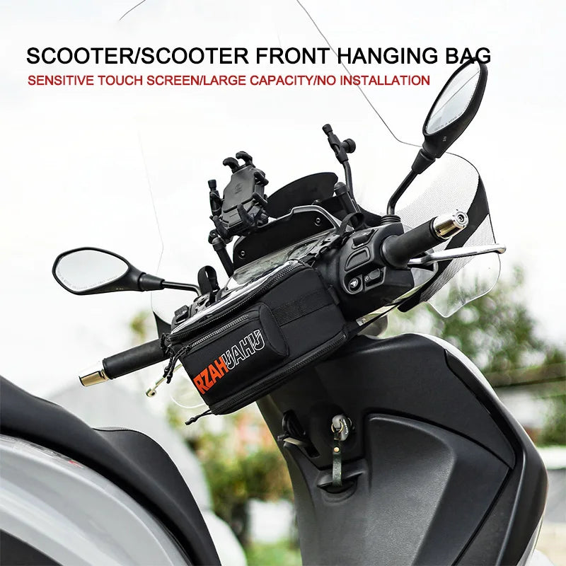 Передняя подвесная сумка для мотоцикла для дальних поездок, прочная